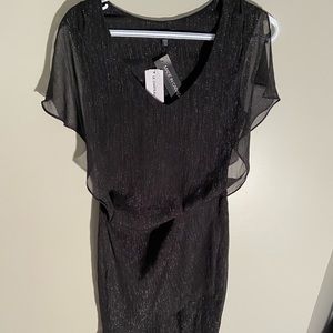 Le Chateau Elegant Black Dress